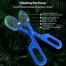 Reptile Terrarium Lizards Tweezers Pet Raising Feeding Tool Clips (Blue) Newly