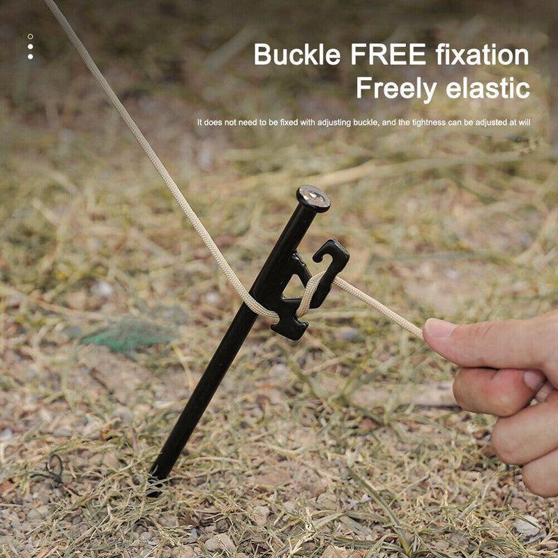 Outdoor Camping Hiking Tents Ground Pegs Durable Steel Canopy Awning Fixing Nail