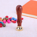 Crown Pattern DIY Retro Wood Stamp Customs Insurance Sealing Wax Seal(T08)