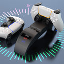 Dual Game Controller Charger for PS5 Gampad Joypad LED Power Charging Dock Newly