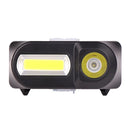 Work Light Head Lamp Fishing Lighting USB Rechargeable COB LED Glare Headlight