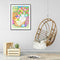 5D Diamond Painting Kit DIY Easter Bunny Eggs Full Square Drill Home Decorations