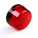 12V LED Alarm Security Signal Lamp Warning Siren with Red Flashing Light Newly