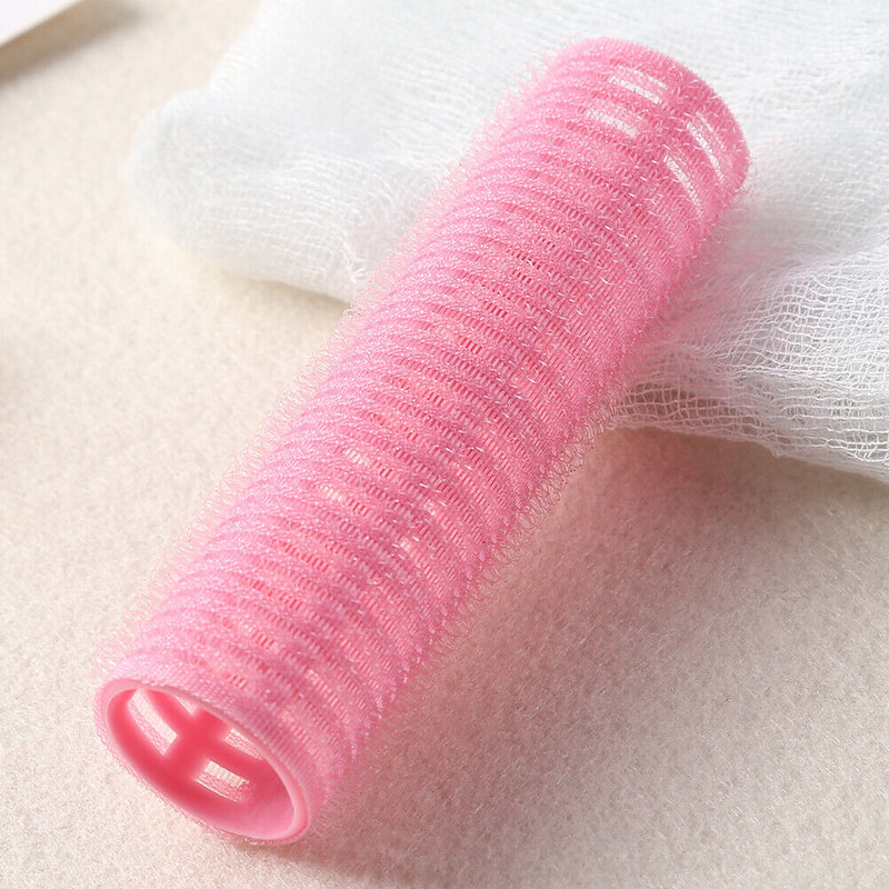 Self Grip Hair Rollers Curlers DIY Hairdressing Self-Adhesive Hair Curling Rods