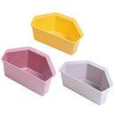 Triangular Sink Vegetable Fruit Drainer Triangular Sink Strainer Drainer Basket