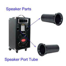 1x Plastic Speaker Bass Reflex Tube Connector Subwoofer Box Tube Port O5J9