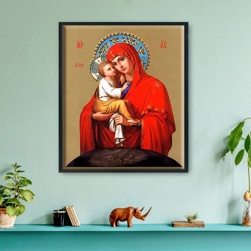 14CT Counted Cross Stitch Kits DIY Religion Embroidery Home Decor Gift 40 X 5