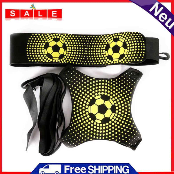Soccer Juggle Band Solo Practice Auxiliary Belt Football Kick Trainer Equipment