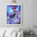 30x40cm DIY Full Round Diamond Painting Fairy Elf Picture Rhinestone Mosaic Kit