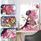 DIY Special-shaped Drills 5D Diamond Girl Painting Cross Stitch (r8043)