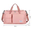 Large Capacity Shoulder Tote Duffel Handbags Women Travel Sports Weekend Gym Bag