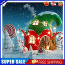 Paint By Numbers Kit DIY Christmas Cottage Colouring Oil Picture Ornaments