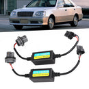 2pcs T20 7443 LED Load Resistors Turn Signal Blink Error Code Canbus Decoder