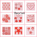 Stamp Layering Stencils Scrapbooking Embossing Template Merry Christmas