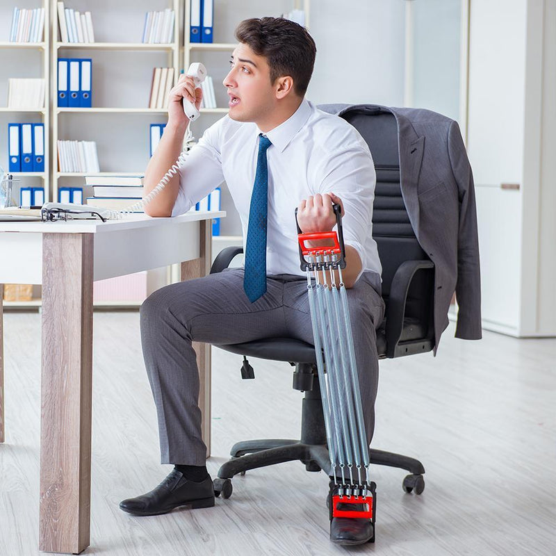 Adjustable Spring Chest Developer Expander Tension Puller Muscle Exercise Tackle