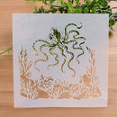 Paper Card Layering Stencils Scrapbooking Embossing Template Wall Painting
