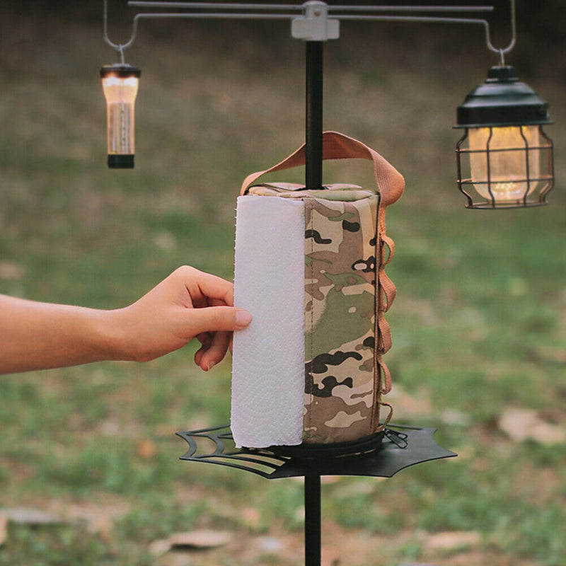 Polyester Camping Paper Box Middle Perforated Paper Extraction Box for Household