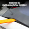 Roof skylight glass wind protection damping soundproof sealing car accessories