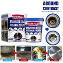 Stainless Steel Kitchen Dishes Cleaning Paste Stains Rust Cleaner Tools
