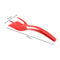 5pcs 2 in 1 Non Stick Grip Flip Fried Egg Toast Bread Pancake Spatula(Red)