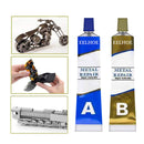2pcs AB Glue Metal Repair Adhesive Super Glue Curing Liquid Steel Strong Seal