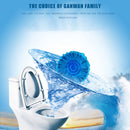 6pcs Blue Bubble Toilet Cleaner Automatic Flushing Toilet Deodorant Block