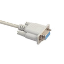 Serial RS232 9-Pin Female to Female DB9 9-Pin PC Converter Cable(3 m)