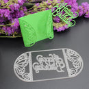 Unique DIY Metal Punching Molds Stencils Greeting Card Frames The Scrapboo