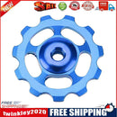 Aluminum Alloy MTB Bike Ceramic Bearing  11T Wheel Rear Derailleur (Blue)
