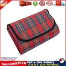 Picnic Blanket Mat Waterproof Outdoor Camp Travel Beach Plaid Rug (Red) Newly