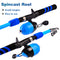 #A 1.5m/1.8m Telescopic Kids Casting Fishing Rod Combo Sea Fishing Tackle Full K