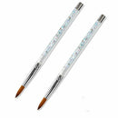 Painting Pen For Acrylic Powder 100% Nylon Acrylic Nail Brush Nail Art Brush