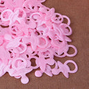 100pcs Sprinkles Paper Confetti  Filling Baby Shower Decor(Pink Pacifier)