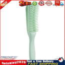 Detangling Hair Scalp Massage Comb Wet Curly Styling Hairbrush (Green) Newly