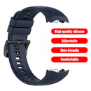 Silicone Watch Band Smart Bracelet Wrist Strap for Honor GS Pro (Blue) Newly