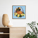 Flower Bee DIY Diamond Painting Kits Partial Shaped Drill Home Wall Art Dec
