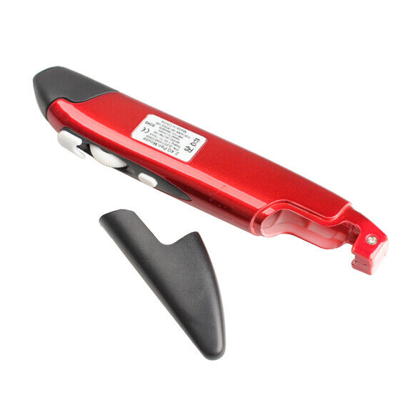 Red Optical 2.4GHz Wireless EL-P01 Pen Mouse with USB Receiver for Pad PC LS