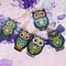 5pcs/Set DIY Diamond Painting Keychain Full Drill Rhinestone Bird Shape Pendant