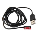 UN3F USB Charging Cable Charger for Pebble Steel Smartwatch - Black