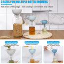 4 in1 Funnels Set Oil Funnel Strainer Kitchen Tools Oil Water Spices Filter{