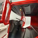 Body Roof Low Top Interior w/Light for 1/14 JX Man F2000 RC Truck Interior