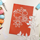 Flower Friendship Paper Cut Dies Metal Stencil Silicone Seal Mold (C) Newly
