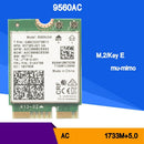 For Intel Dual Band AC 9560 9560NGW 802.11AC 1.73Gbps BT 5.0 NGFF CNVI Card