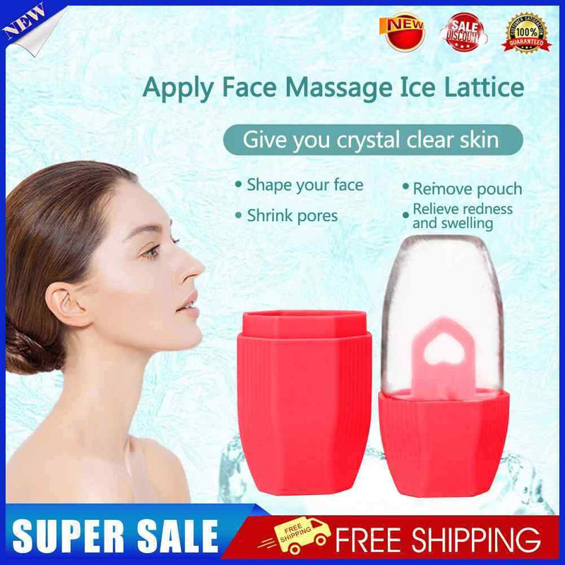 #A Safety Silicone Ice Tray Remove Fine Lines Health Face Roller Shrink Pores