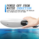 1/47 2.4GHz RC Racing Boat High Speed Double-sided Waterproof Ship White