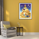 5D Kit DIY Christmas Tree Beach Full Round Diamond Painting Mosaic Picture