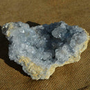 Madagascar Celestite Crystal druzy cluster sky Blue Geode x 1 Pc Mineral Y0F7