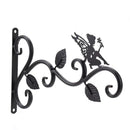 ERTGDS Flower Pot Basket Iron Wall Hook Garden Yard Balcony Decor