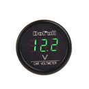 DF-01-V Car Voltmeter Cigarette Lighter Charger Green Digital Display