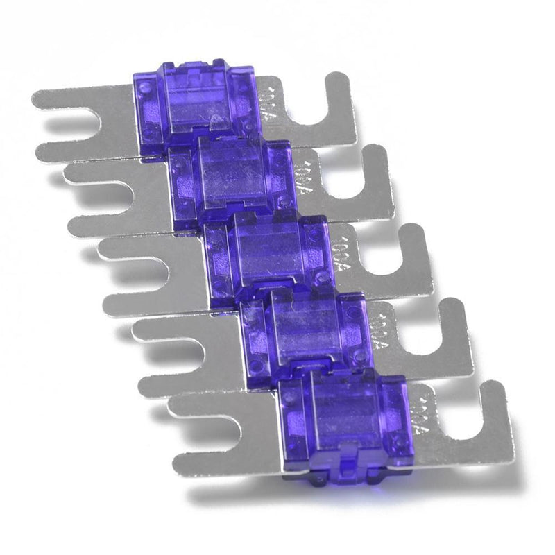 5pcs Nickel Plated Car Audio 32V AFS Mini ANL Fuses Auto Stud Fuses (100A) Newly